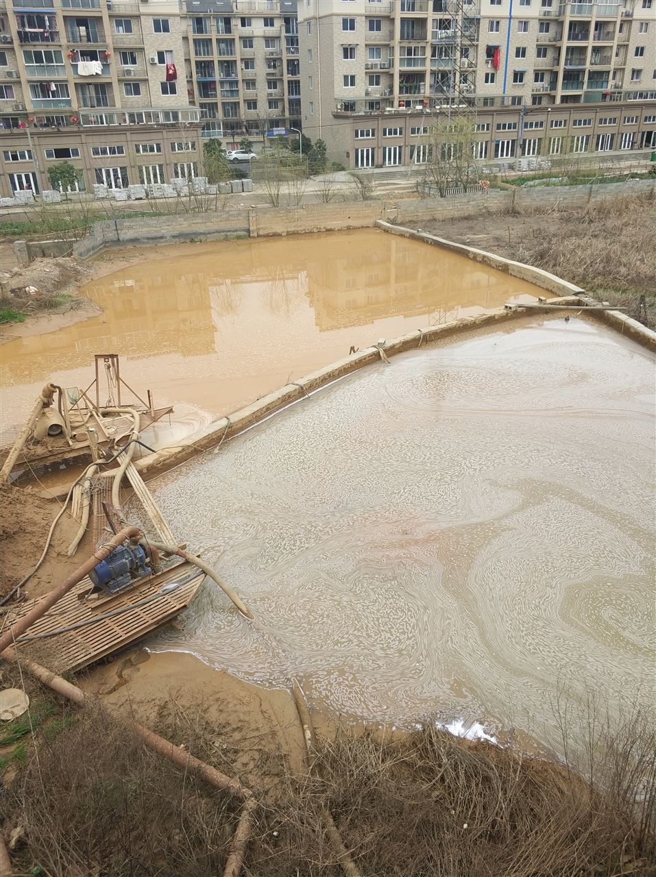 团风沉淀池淤泥清理-厂区废水池淤泥清淤