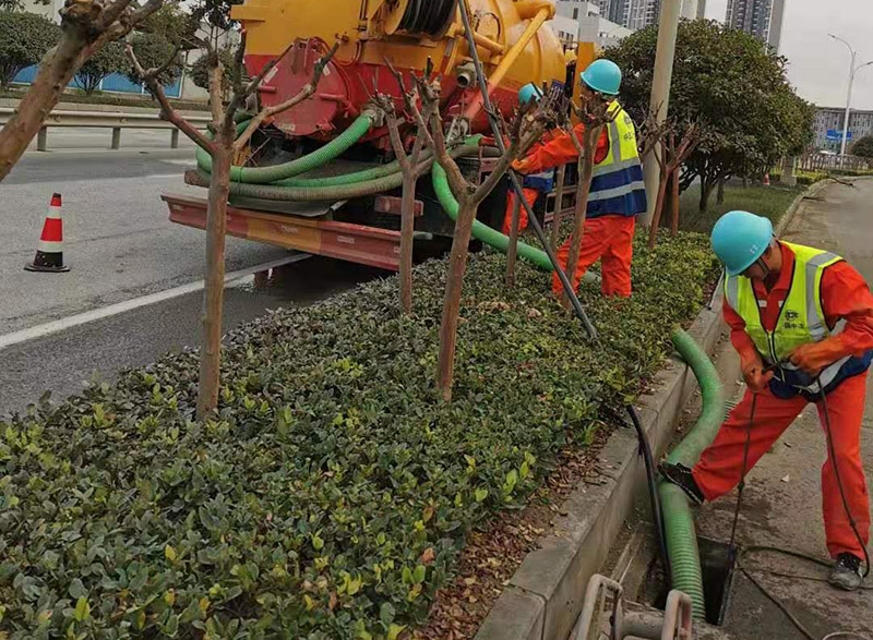 团风市政管道清淤